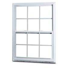 White 30x27 6/6 Grid Window